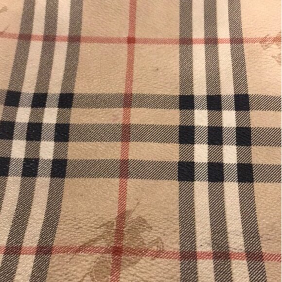 Burberry Check Pattern Shoulder Bag - Picture 10 of 11